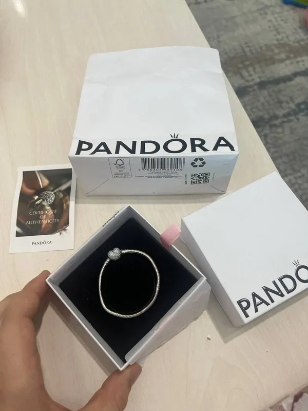 Pandora kumush bilaguzuk yangi 3 Pandora kumush bilaguzuk yangi 3