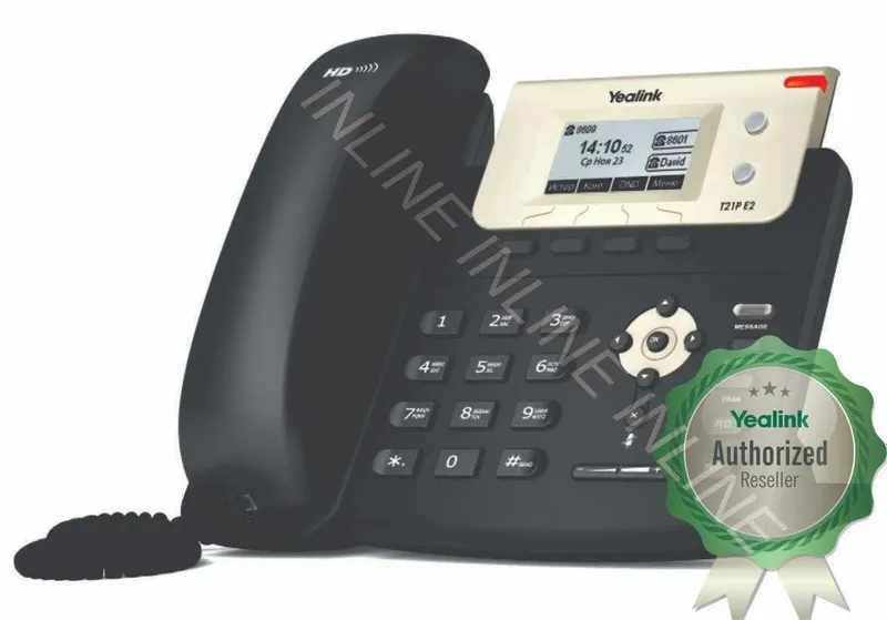 IP телефон Yealink SIP-T21P E2 (без БП) (форма оплаты-любая)
