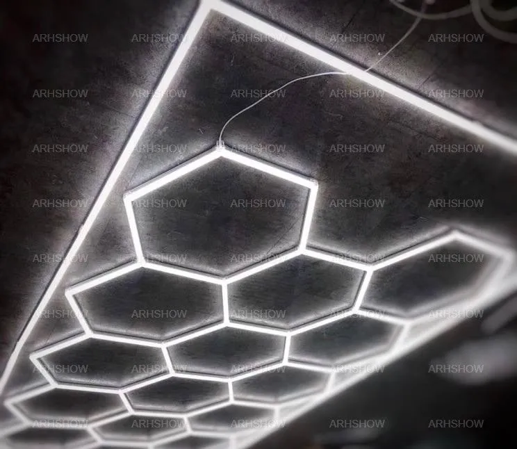 Hexagon LED соты 2.4×4.1 м комплект освещения 530W — фото 3
