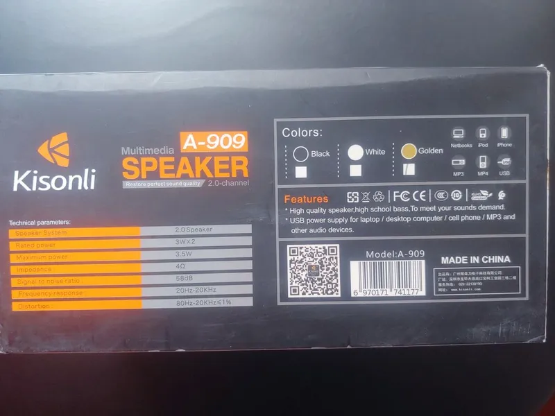 Компьютерная акустика Kisonli A909 2 Компьютерная акустика Kisonli A909 2