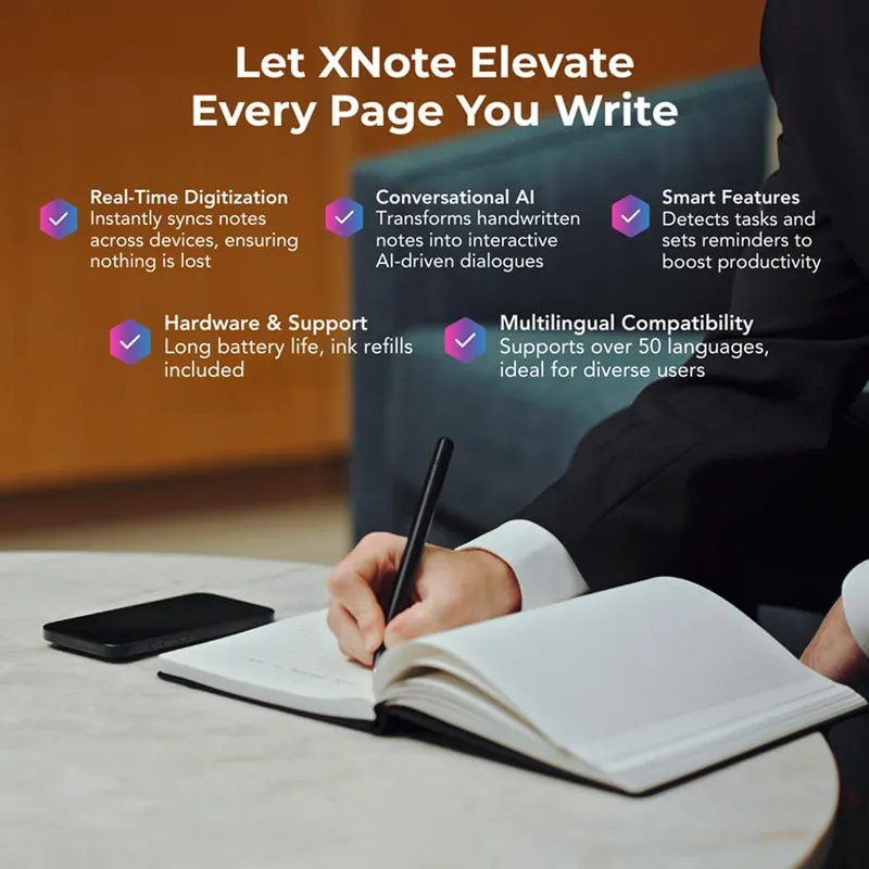Стартовый набор XNote Smart Pen & Notebook 7