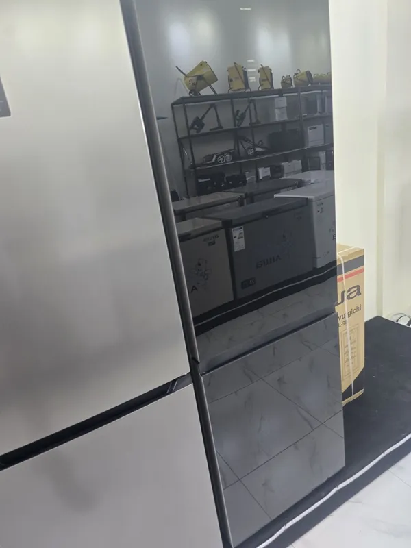 Инверторный холодильник AIWA 347L No Frost Серый! Новый завоз! — фото 1
