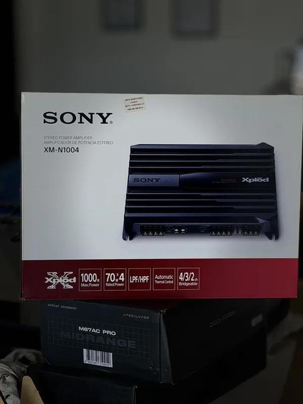 Teyes by sony 4х канальный усилитель 4.70 модель N1004