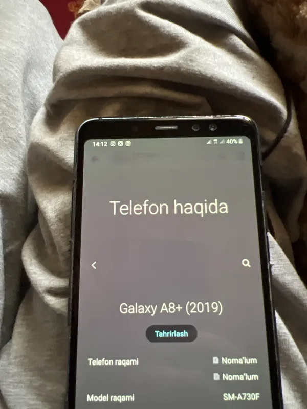 samsung galaxy A8+2019 — фото 2