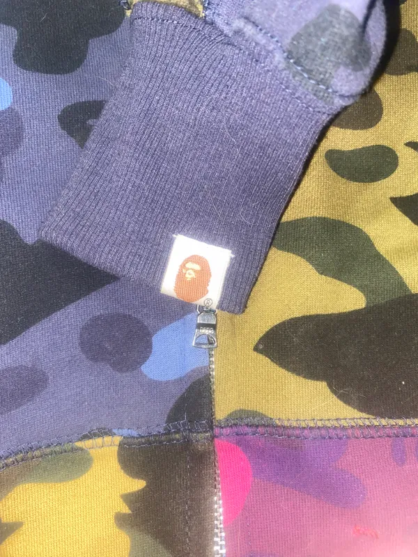 Зип худи bape — фото 2