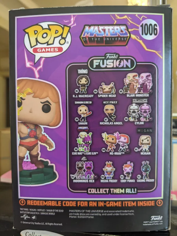 Funko pop Fusion He- Man — фото 1