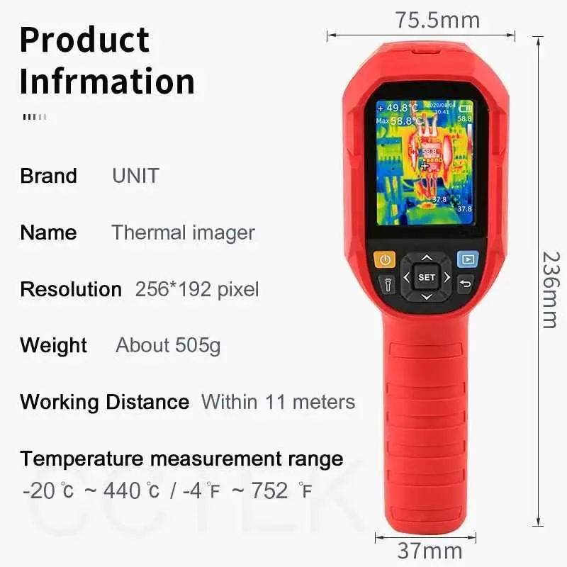 professional infrared termovizor UNI-T UTI260A 2 professional infrared termovizor UNI-T UTI260A 2