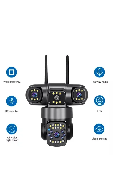 SC28-G 3 ko‘zli WiFi Smart Kamera Full HD — фото 2