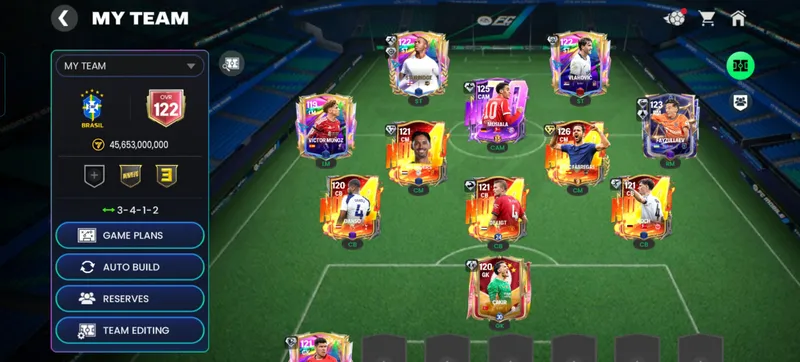 fc mobile akkaunt 122 ovr 4