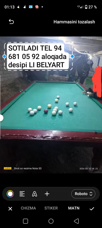 SOTILADI OLADIGANLAR TELEFON QILING 4