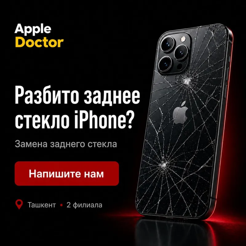 iPhone orqa oynasini almashtirish iPhone orqa oynasini almashtirish