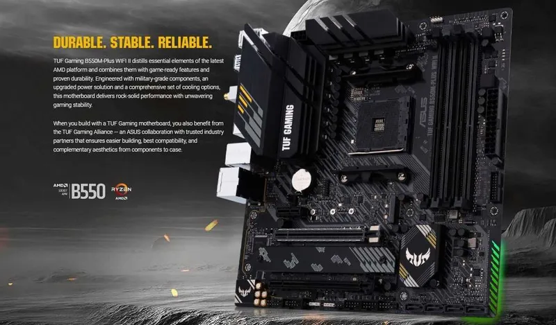 Ryzen 5 5600 / Asus TUF B550M Plus / ddr4 32GB / Samsung 980 1TB — фото 1