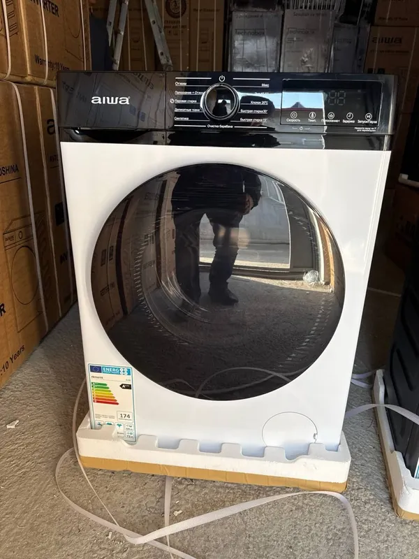 Стиральная машина AIWA (6 кг) Эксклюзивный Золотой Дизайн и Надежнос