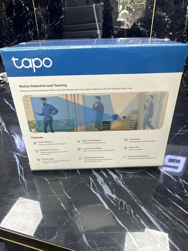 TAPO C211 2K Resolution Pan/Tilt Home Security Wi-fi Camera 3MP 360gra — фото 1