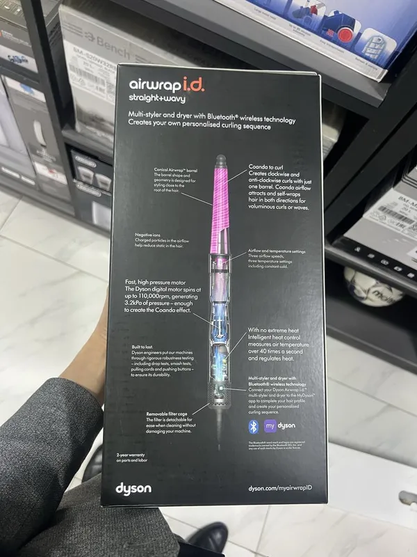 dyson apricot topaz airwrap id straight and wavy — фото 1