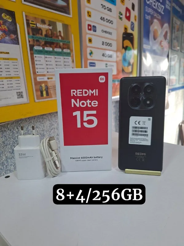 Redmi Note 15 8+4/256GB — фото 1 Redmi Note 15 8+4/256GB — фото 1