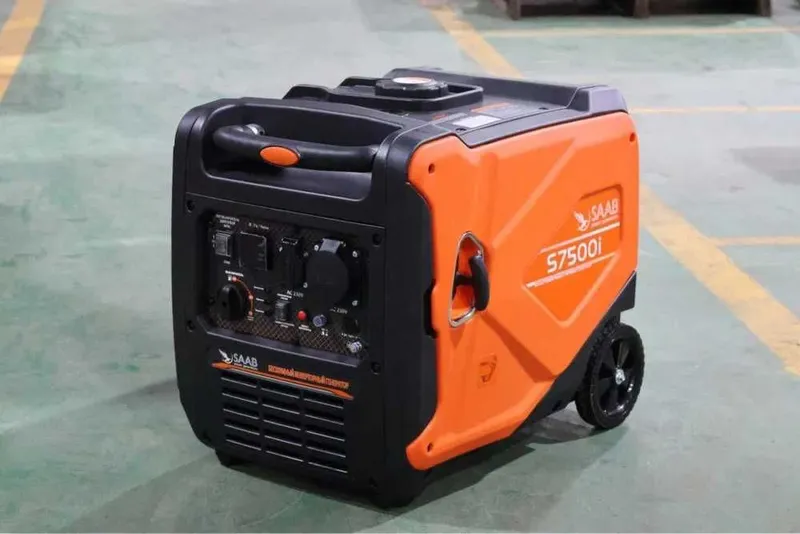 Генератор инвертор движок бесшумный generator kemage saab 4.5kw optom — фото 5