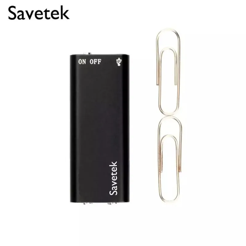 Мини диктофон оргинал savetek 8 гб. тиниқ ёзади 15/17 соат — фото 2