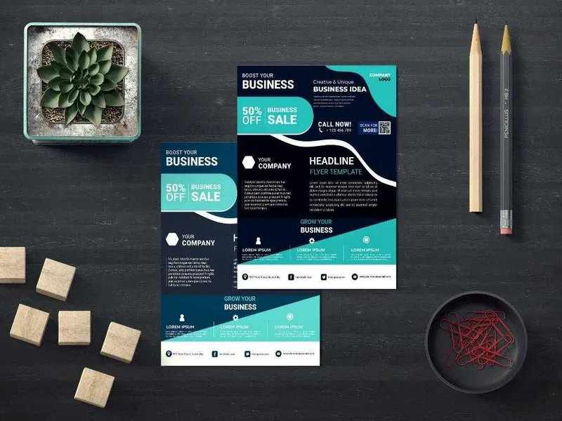 Flayer — go'zallik saloni reklamasi, tez va sifatli — фото 6