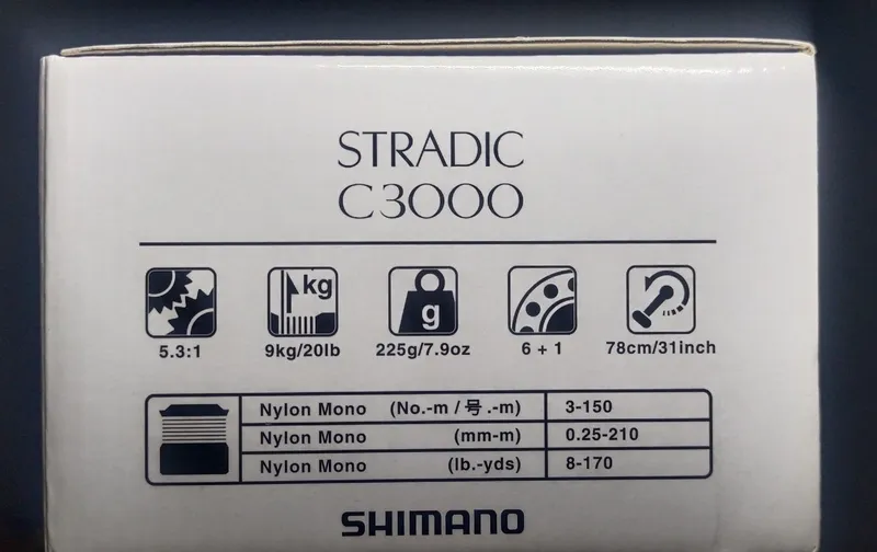 Катушка для спиннинга SHIMANO STRADIC 19 C 3000 2