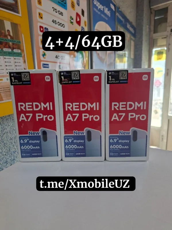 Redmi A7 Pro 4+4/64GB