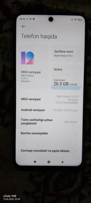 Redmi Note  9 pro — фото 2
