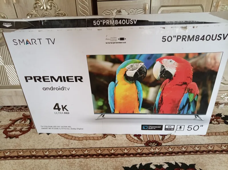 smart TV premier televizor ekran ketgan — фото 2