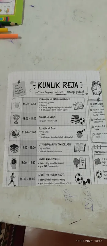 Kunlik Reja