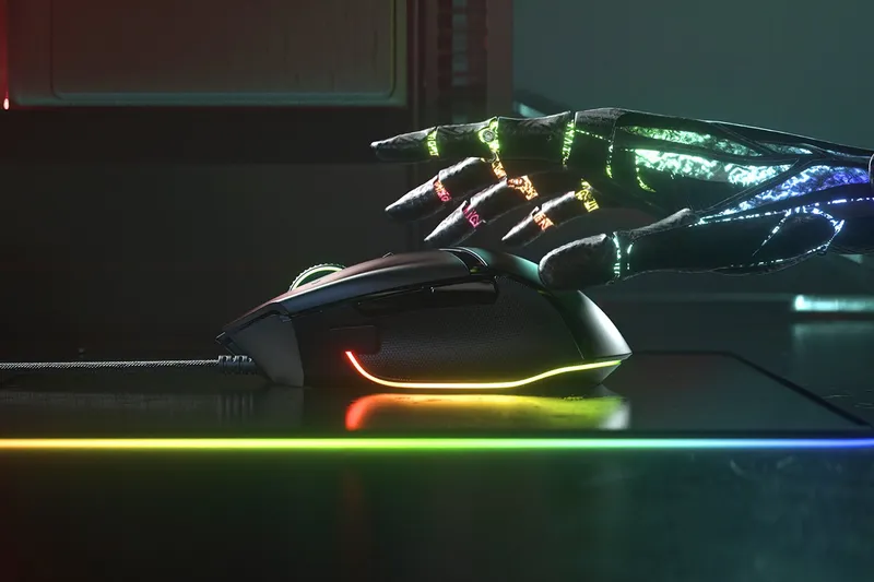 Razer Basilisk V3 35K Проводная игровая мышка — фото 6