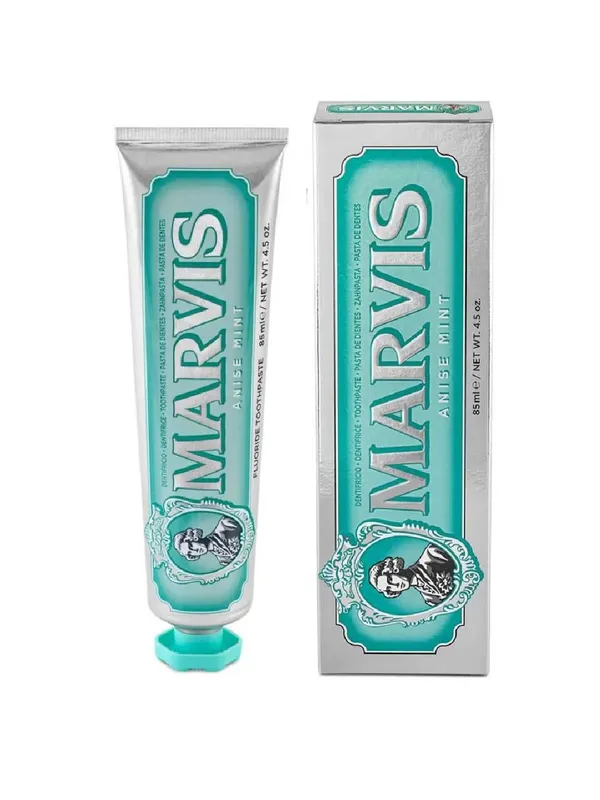 Зубная паста Marvis Anise Mint 85 мл — свежесть мяты и аниса — фото 1