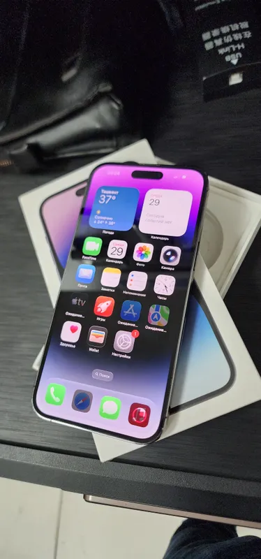iphone 14 Pro Max 128GB Dep Purple Kar Dk Sim Esem 4