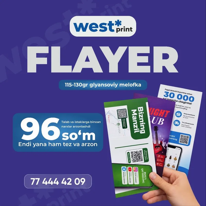 Biznesingiz Uchun Zamonaviy Flayer Dizayni