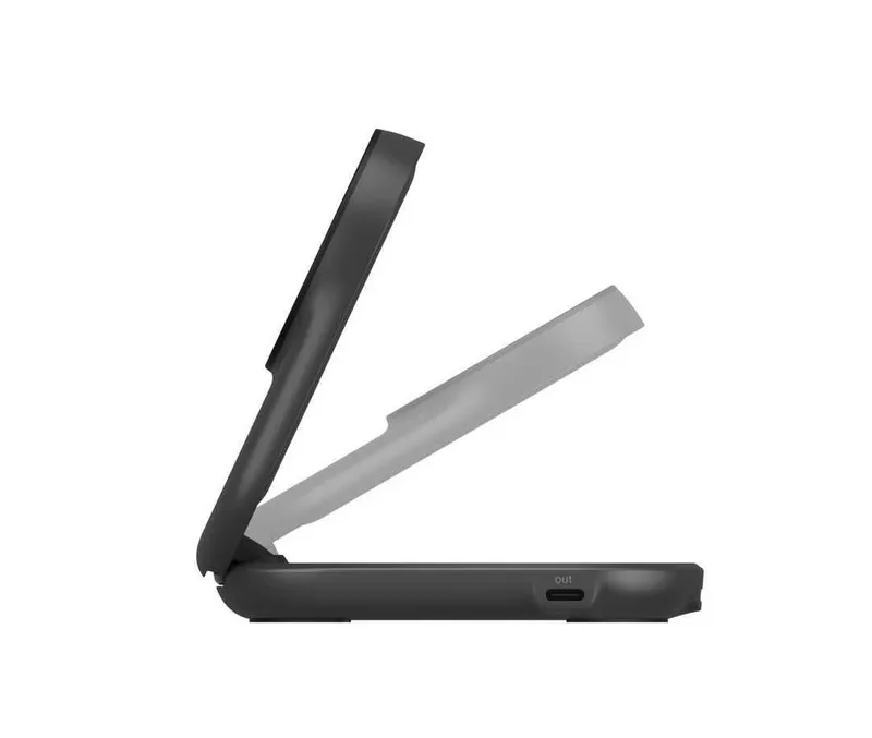 ( Беспроводное ЗУ BELKIN 25W Qi2 2-in-1 Foldable Charger Black — фото 1