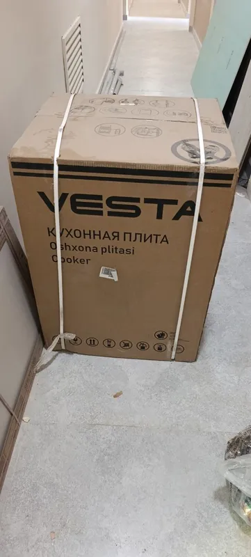 Продается новоя газ плита в белом цвете 1