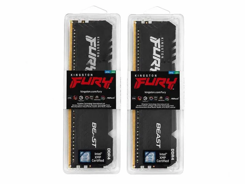 Kingston Fury 32GB (2×16) DDR4 3200MHz — $157 5