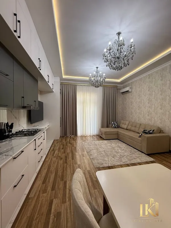2-х комнатная квартира 3/7 в ЖК Boulevard с ремонтом, 65 м², рядом с Ташкент Сити — фото 3