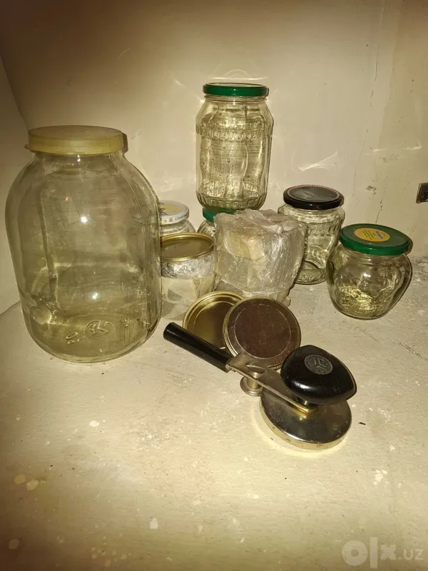 Shisha bankalar va yopish uchun qopqoqlar 1 Shisha bankalar va yopish uchun qopqoqlar 1