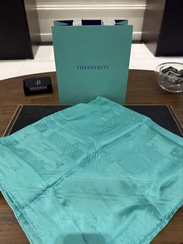NEW Платок Tiffany & Co Dancing T 720302 — фото 2