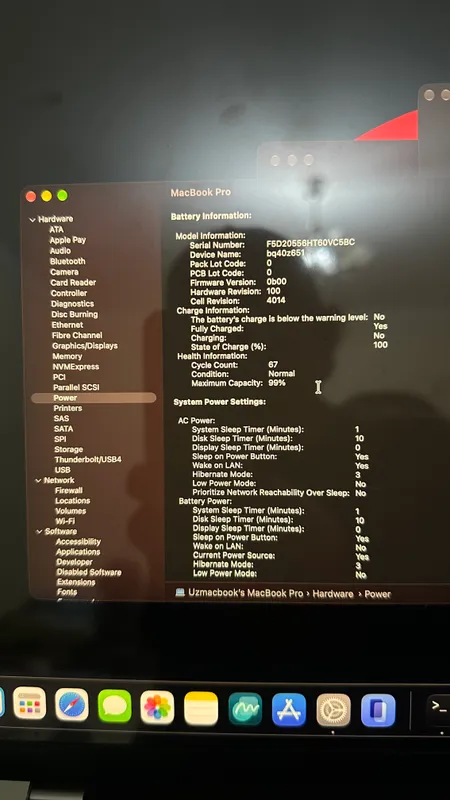 Macbook M1 Pro 16/1Tb 100% 67sikl 4 Macbook M1 Pro 16/1Tb 100% 67sikl 4