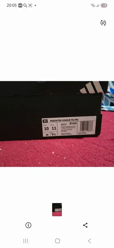 Sayt orqali buyurtma qilingan original ADIDAS butsalar 3 Sayt orqali buyurtma qilingan original ADIDAS butsalar 3