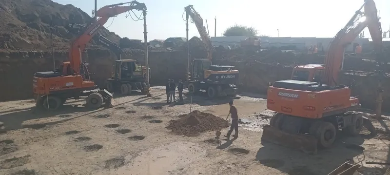 Ямабур хизмати. Услуги ямабура. Сваи ва козик хизмати. Ерни ковлаш. — фото 3