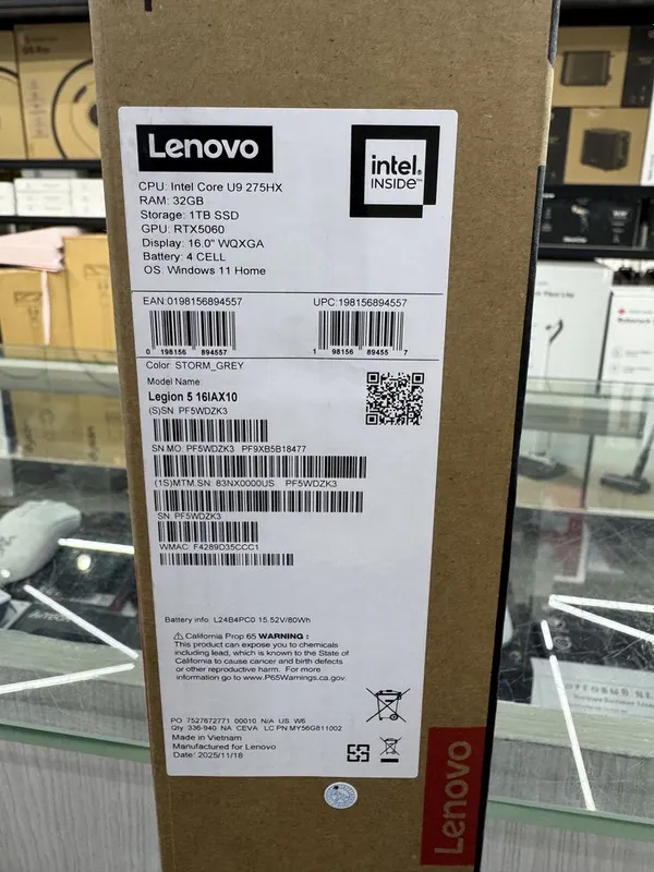 Lenovo Legion 5 Ultra9-275HX 3