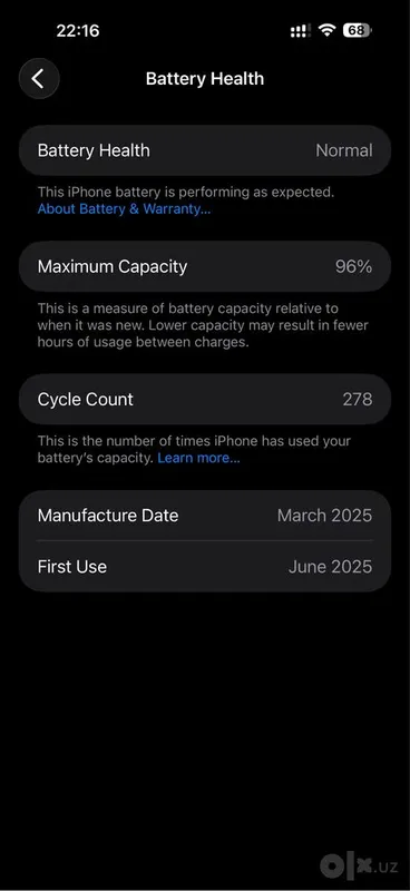 iPhone 16 Pro Max 256 Gb Sim+Esim 6 iPhone 16 Pro Max 256 Gb Sim+Esim 6