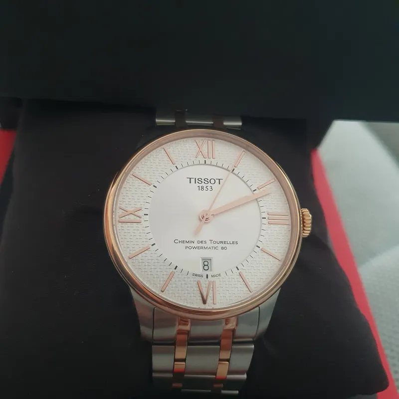 Мужские часы Tissot Chemin des Tourelles, Gold. 1