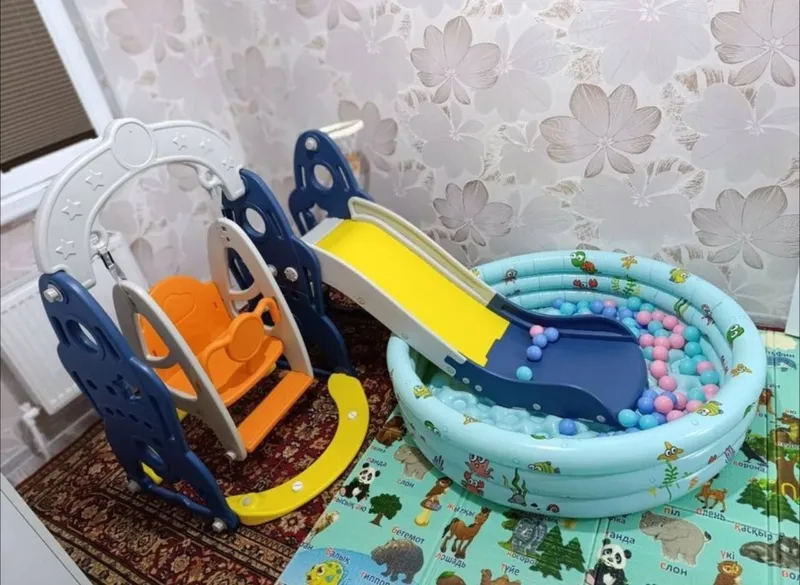 Горка качела детский — фото 1
