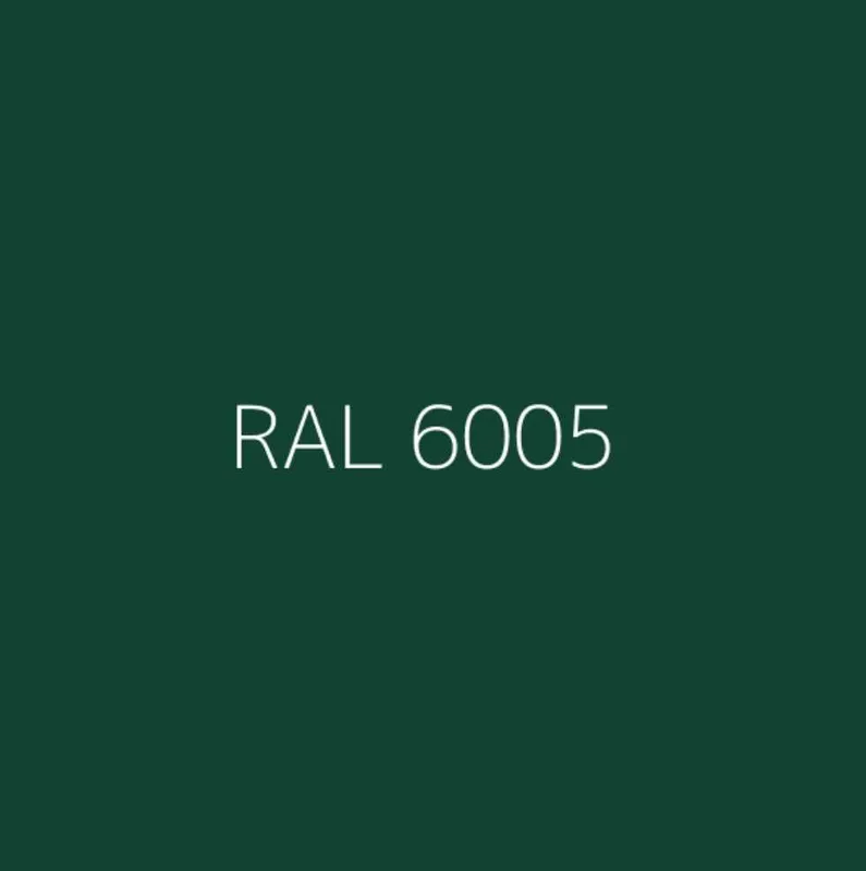 Порошковая глянцевая полиэстеровая краска (RAL 6005) 3