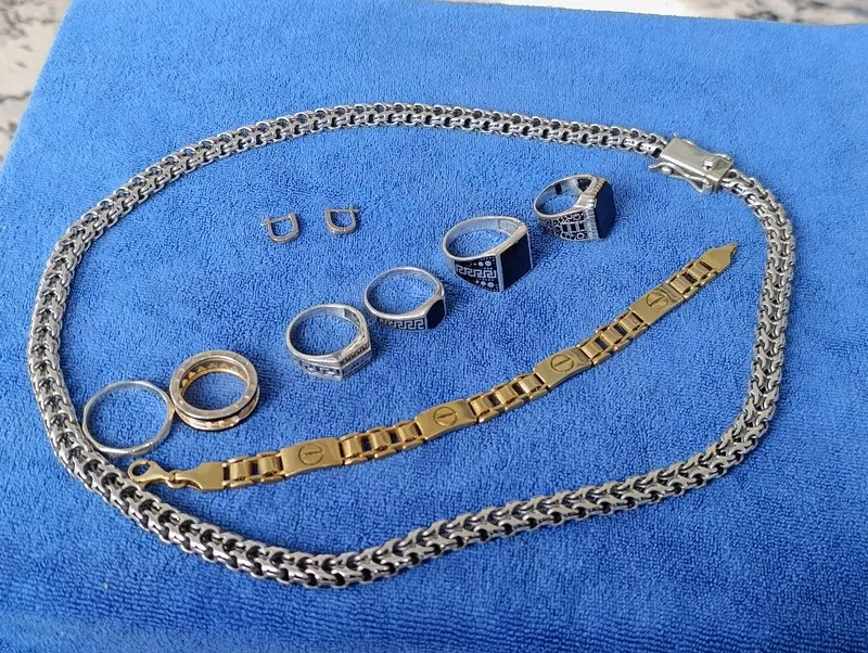 Серебряная браслет CARTIER, проба 925, вес21,97 гр длина 20 см — фото 6