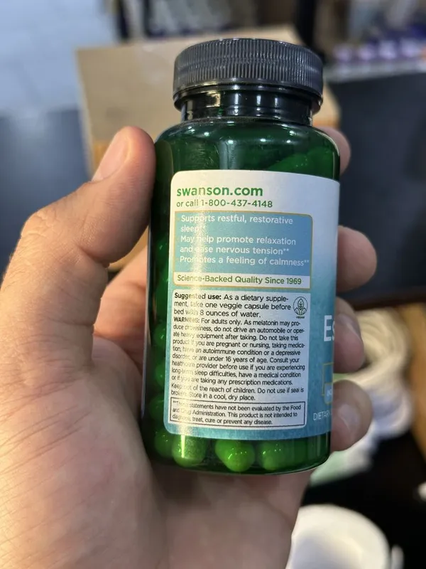 Swanson Sleep Essentials 60 kapsula 4 Swanson Sleep Essentials 60 kapsula 4