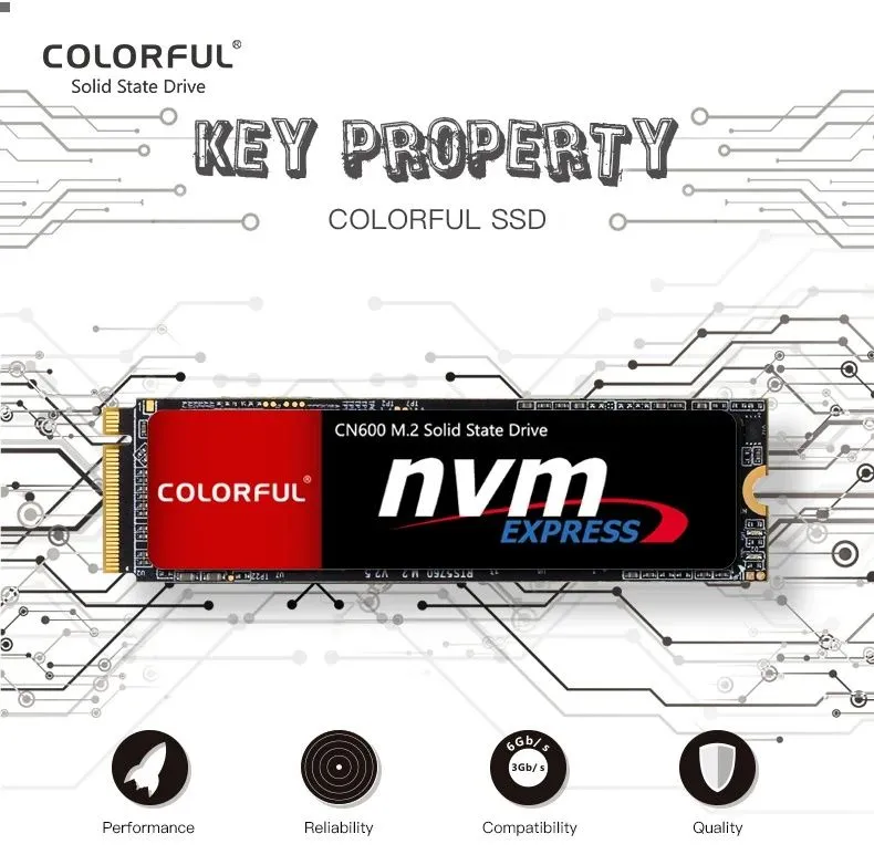 Colorful 1 tb SSD M.2 NVME CN600