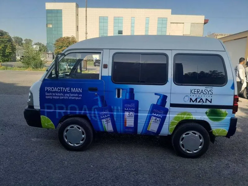 Damazlar kuzovida reklama berish 2 Damazlar kuzovida reklama berish 2